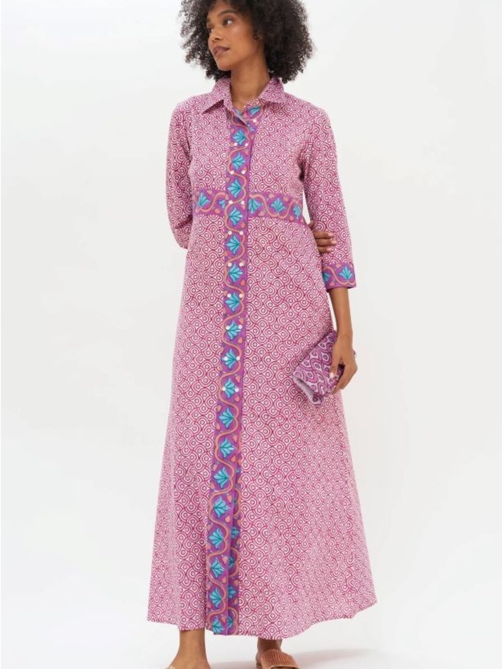 Oliphant Shirt Dress Maxi